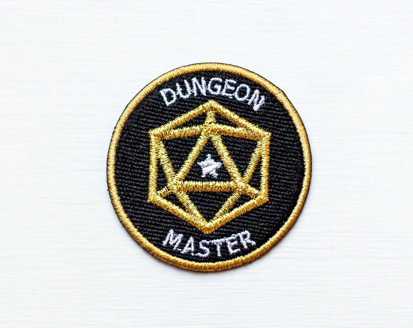 Dungeons & Dragons Inspired Scout/Achievement Iron On Patch - DUNGEON MASTER