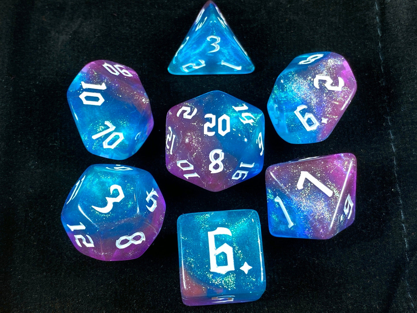 Poison Trap DnD Dice Set