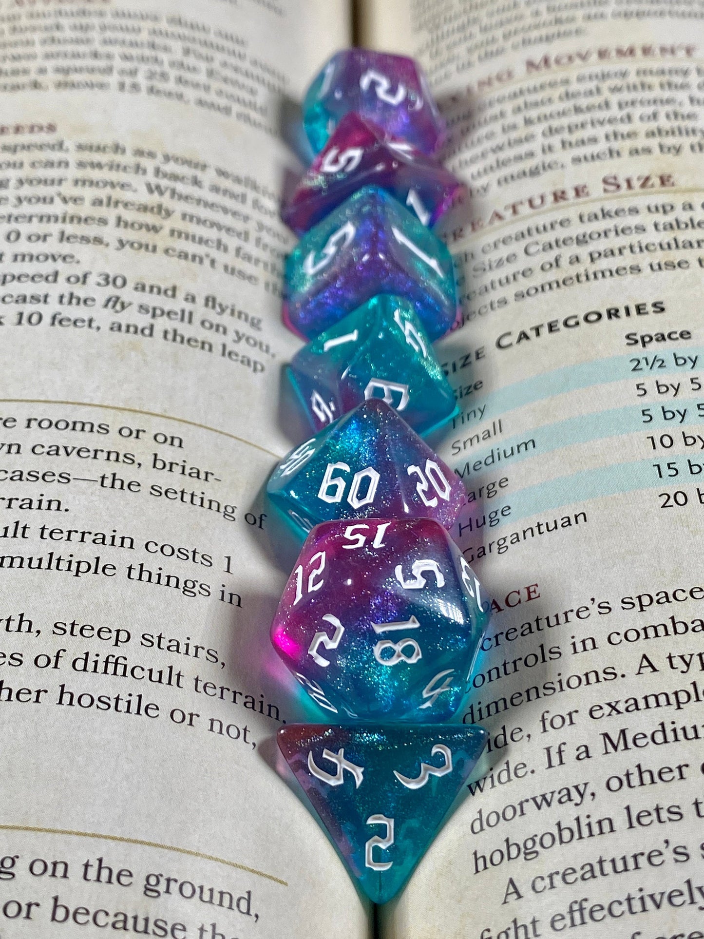 Poison Trap DnD Dice Set