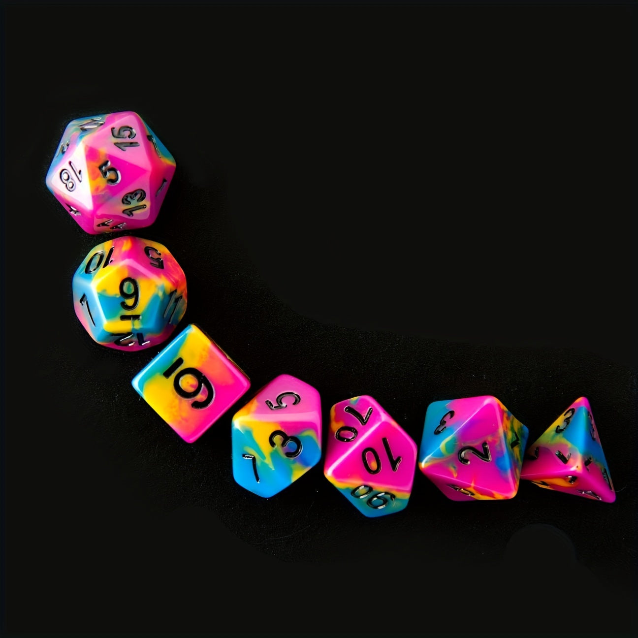 Rainbow Dice Sets