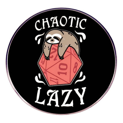 Chaotic Lazy Dungeons And Dragons Game Pin