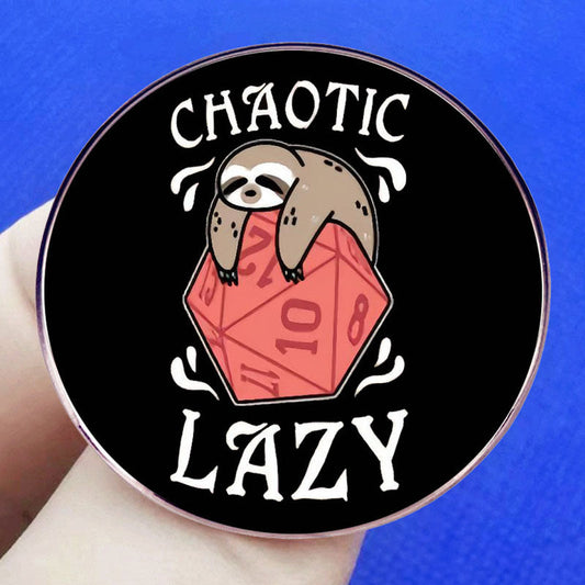 Chaotic Lazy Dungeons And Dragons Game Pin