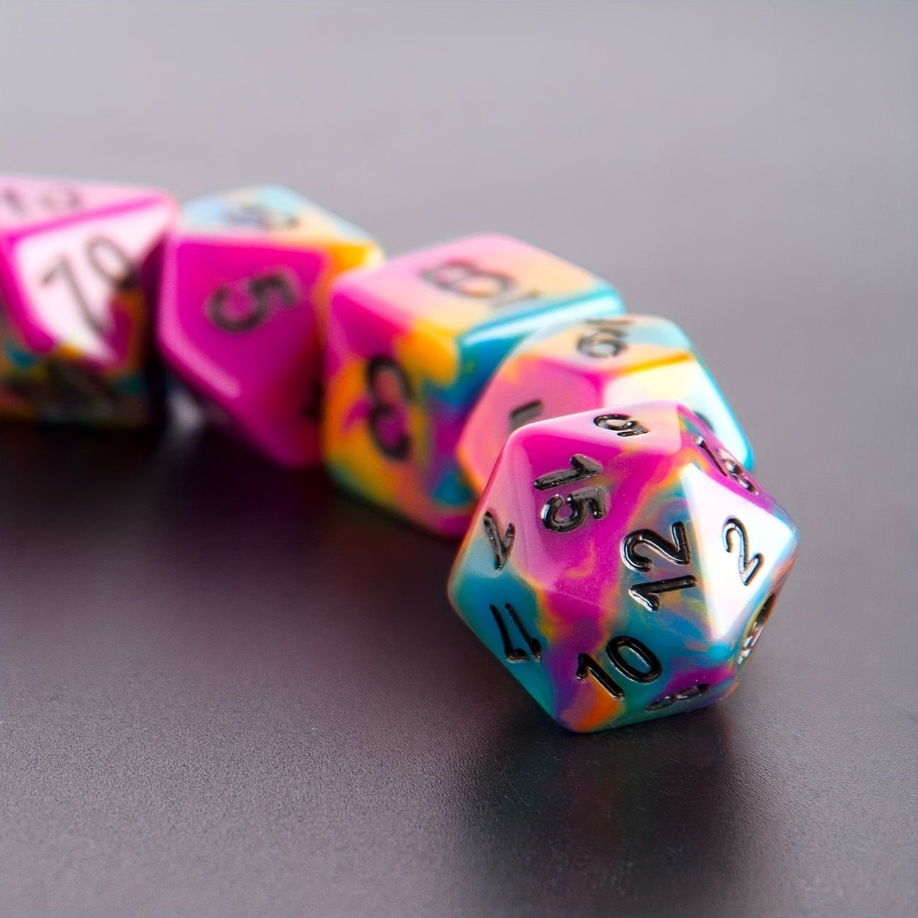 Rainbow Dice Sets