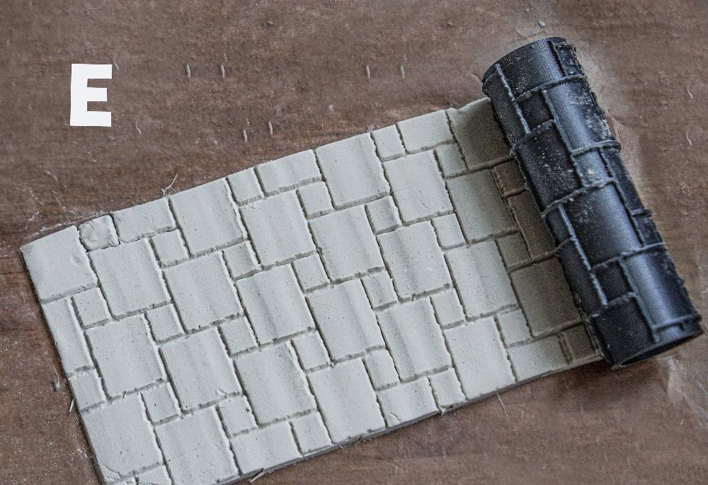 D&D Terrain Textured Rollers Collection 2 Clay/Foams