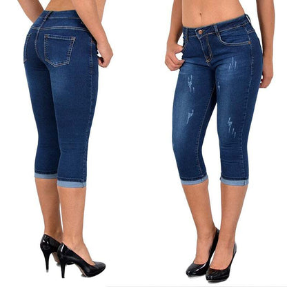 💐Perfect Fit oversized stretch denim leggings💥2024 Mother's Day Sale