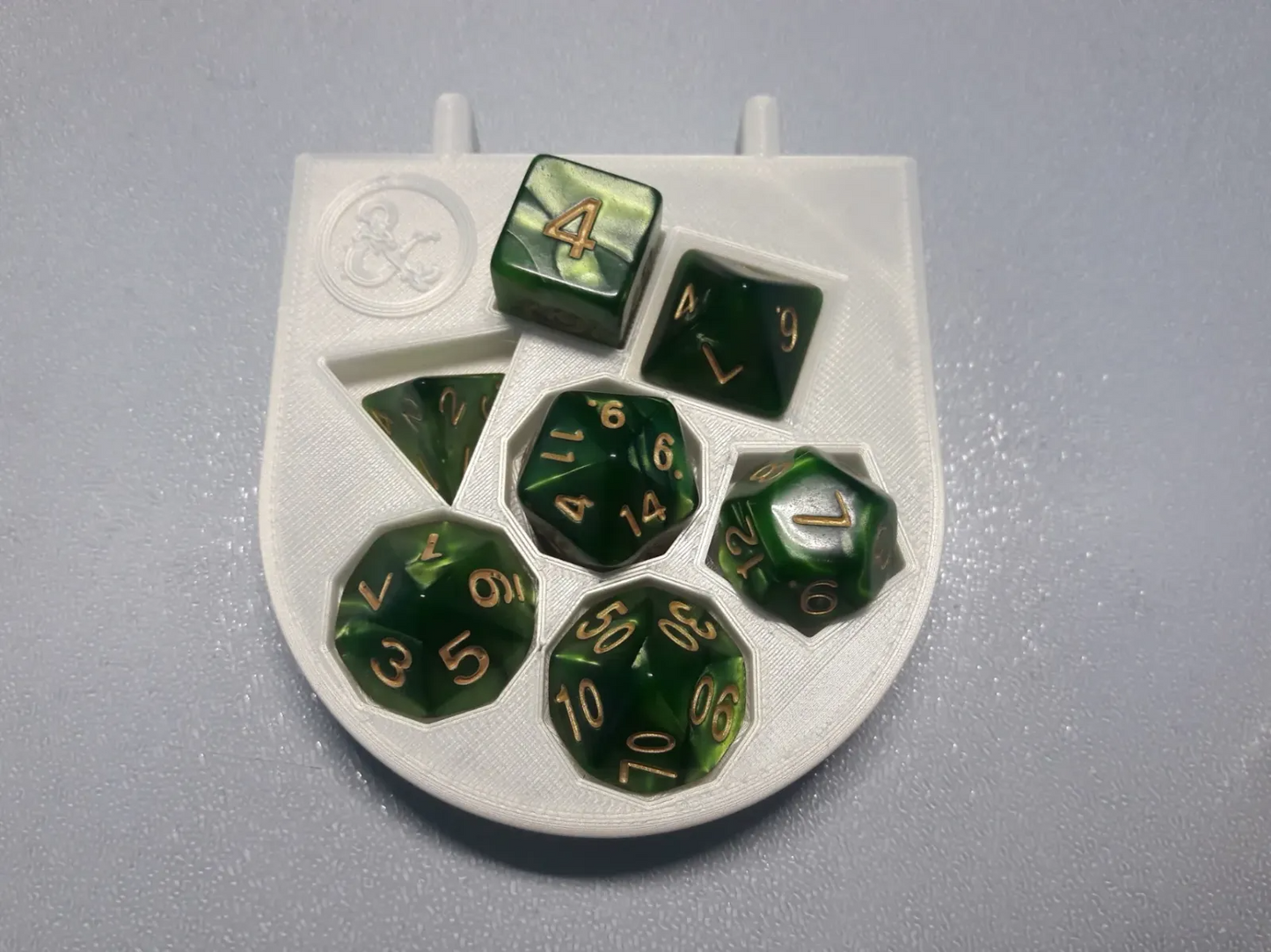 Dnd idea skadis dice holder + Mystery Dice Set