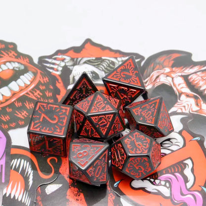 Blood Hunter Style Dice Set