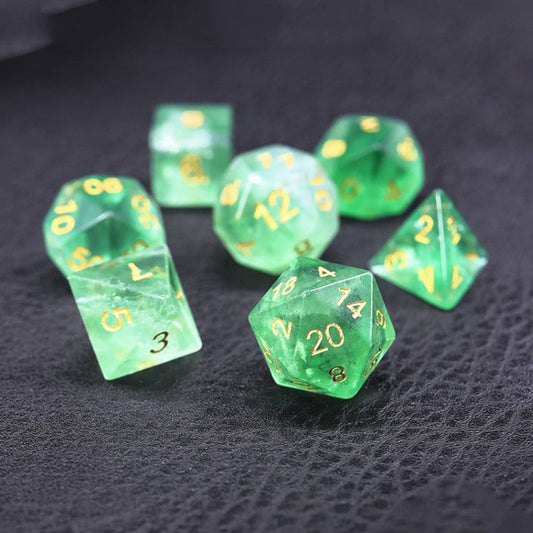 Gilded Forest DnD Dice Set