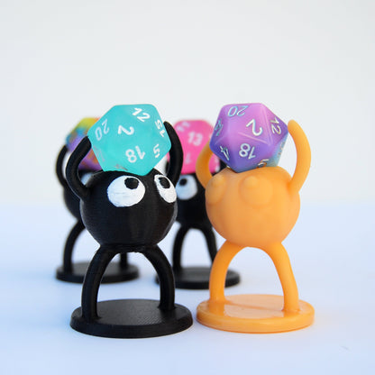 SOOT SPRITE DICE HOLDER + Mystery D20 (Random Color)