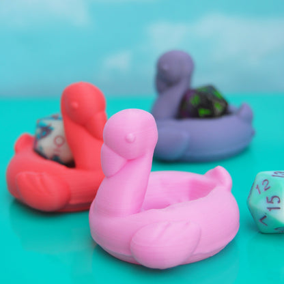 DICE FLAMINGO FLOAT + Mystery D20 (Random Color)