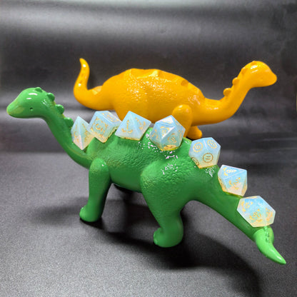 Dienosaur Stegosaur Dice Holder (Give away a random dice set)