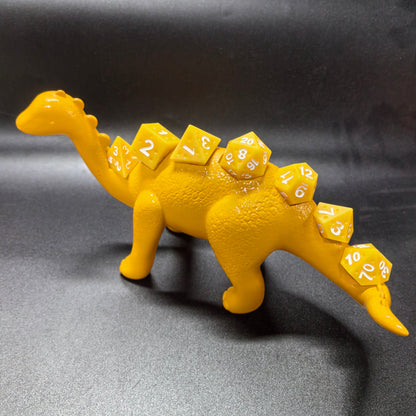 Dienosaur Stegosaur Dice Holder (Give away a random dice set)