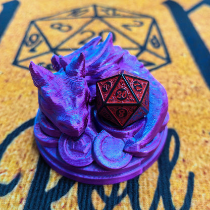 Baby Dragon Dice Guardian + Mystery D20 (Random Color)