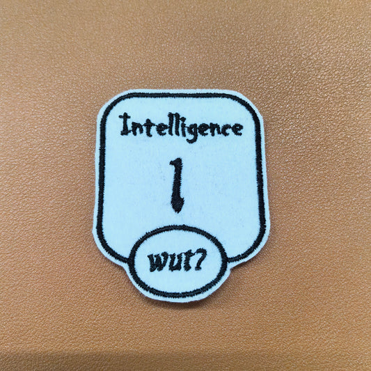 Intelligence 1 wut? TTRPG Stat Patch