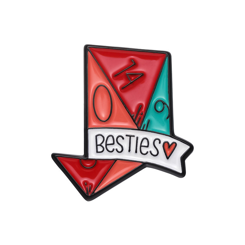 Adventure Besties Dice Pin (2 Pcs)