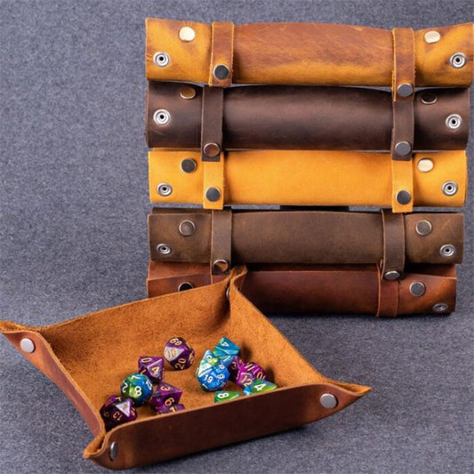 Dice tray portable (Give away a random dice set)