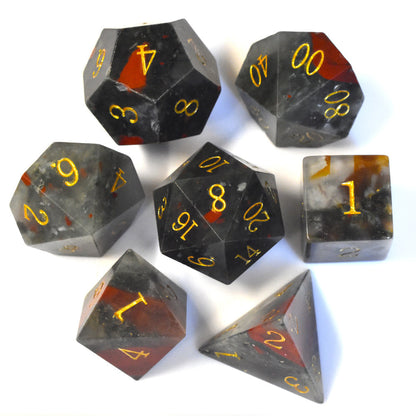 FREE Today: Bloodstone Gemstone Dice (Give away a random dice)