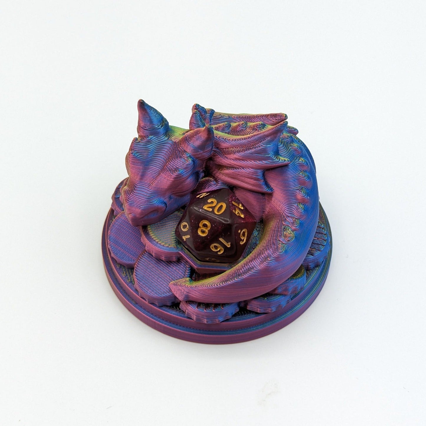 Baby Dragon Dice Guardian + Mystery D20 (Random Color)