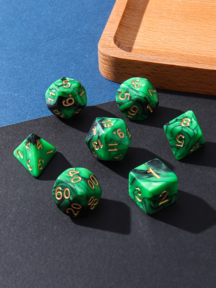 Gorgeous dice set