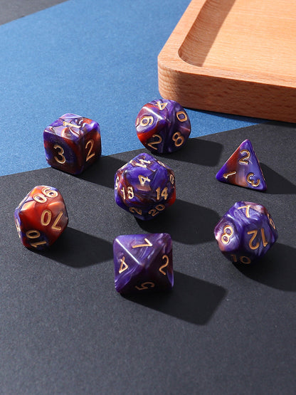 Gorgeous dice set