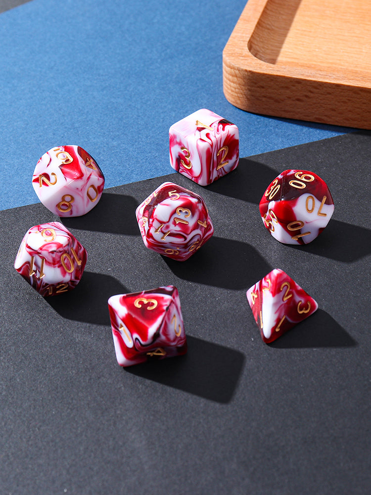 Gorgeous dice set