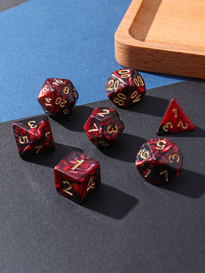 Gorgeous dice set