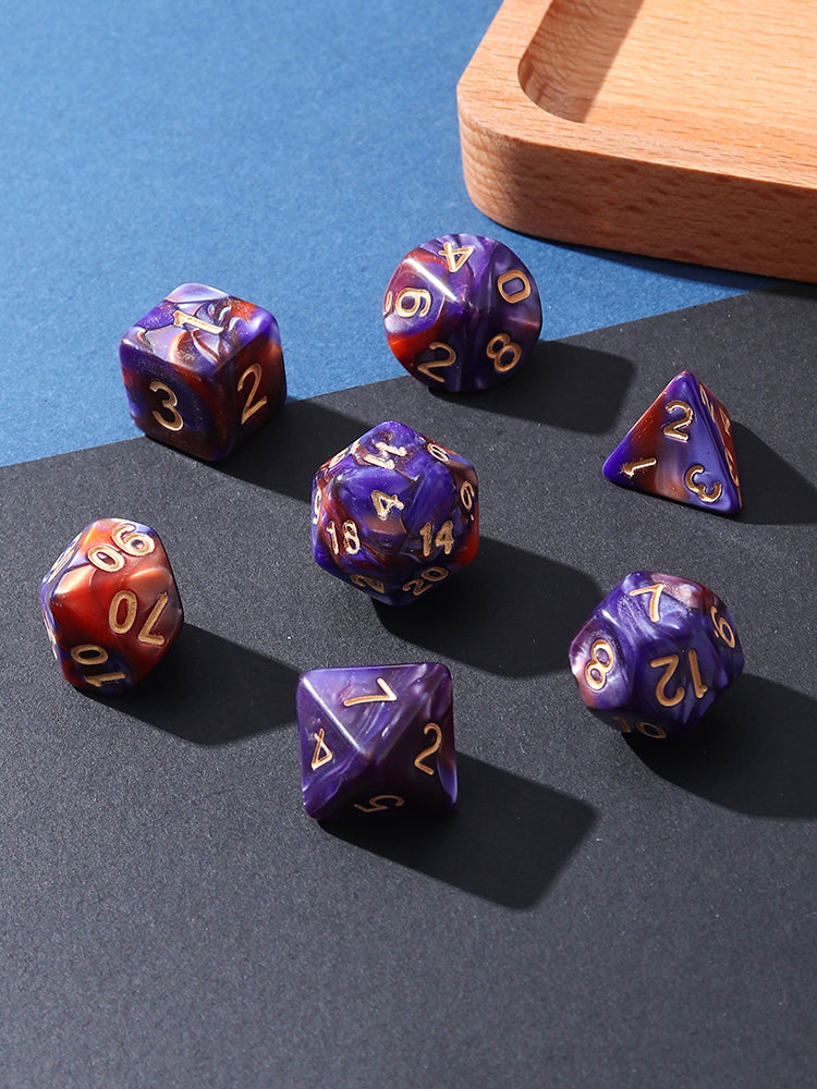 Gorgeous dice set