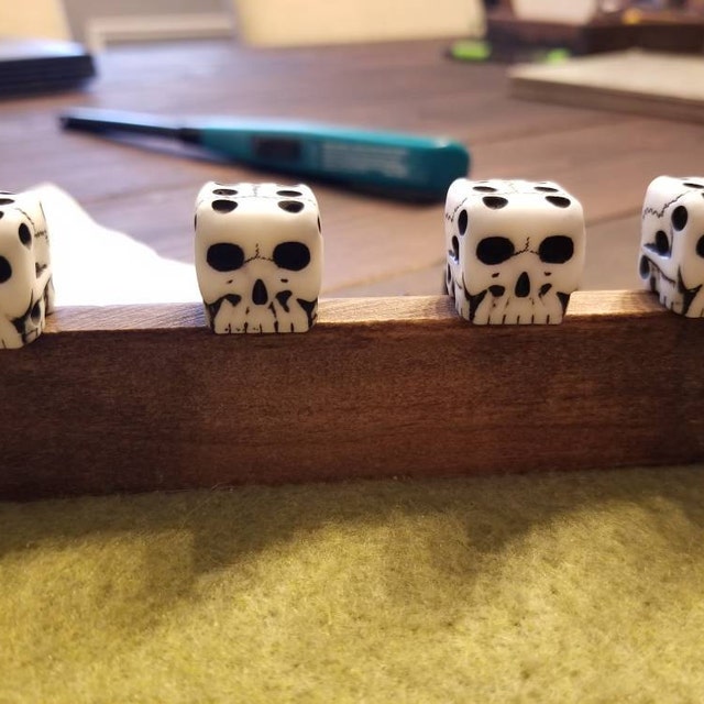 Ivory Skulls of Doom