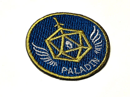 PALADIN - Dungeons & Dragons Inspired Scout/Achievement Iron On Patch