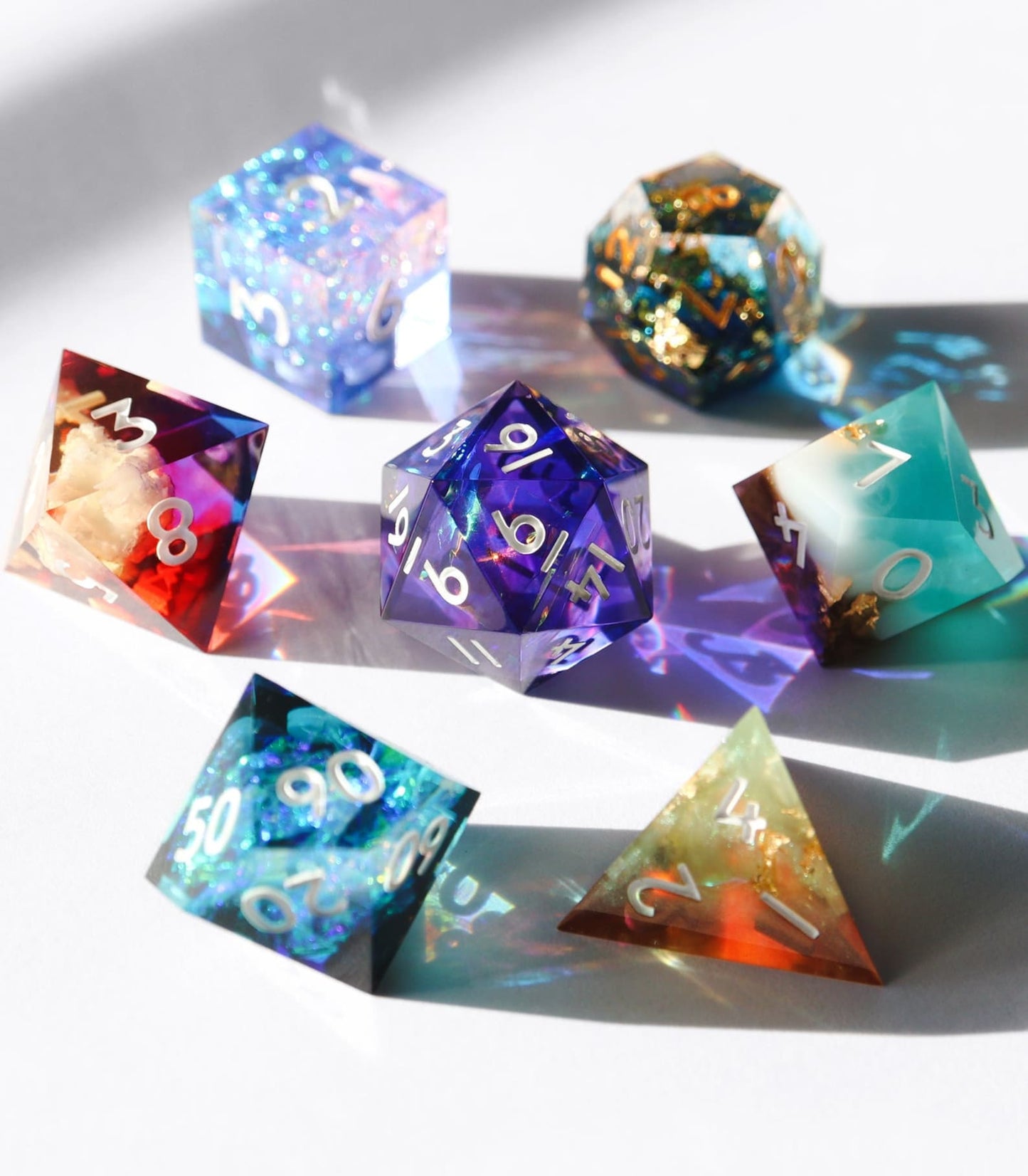 Mystery handmade Resin Dice (1 PCS)