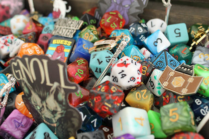 Mystery Chest, Mystery Dice Bags you choose the scoops, Polyhedral Dice never the same