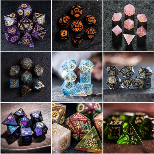 Mystery Gemstone Dice Blind Bags