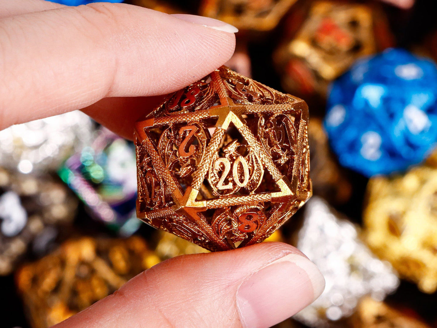 Mystery DnD Metal Dice