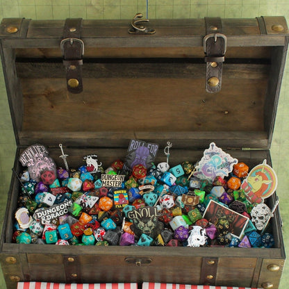 Mystery Chest, Mystery Dice Bags you choose the scoops, Polyhedral Dice never the same