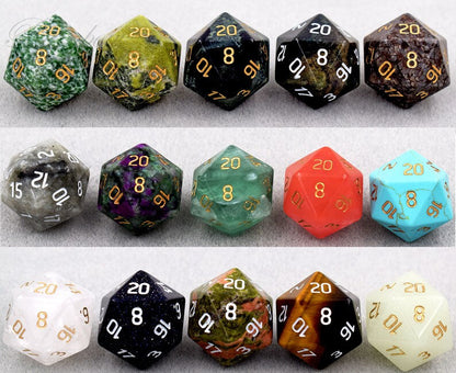 Mystery Gemstone Dice (Give away a random dice)