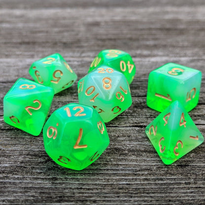 Gaseous Ooze DnD Dice Set