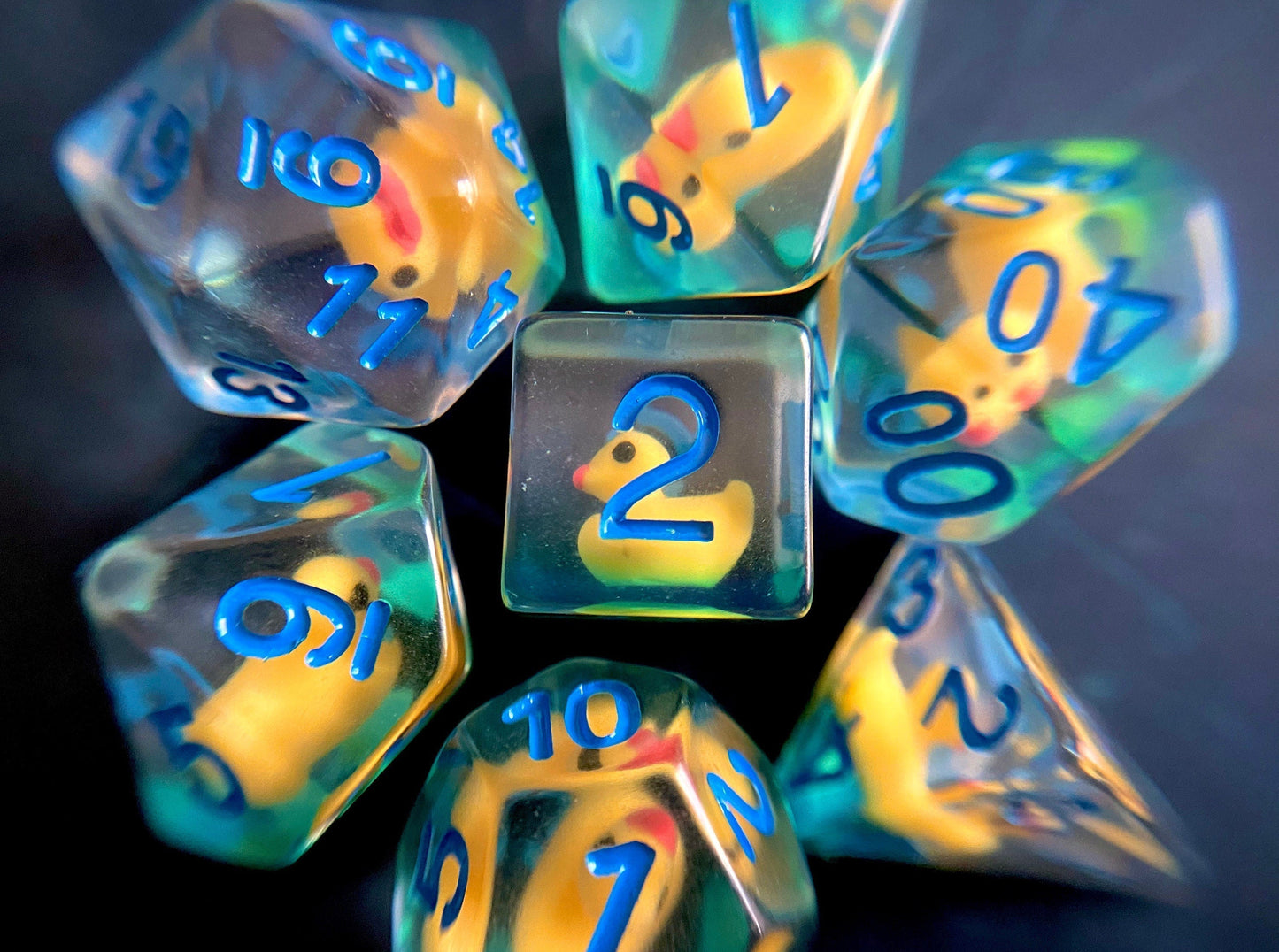 Ducky DND Dice Set (Give away a random dice set)