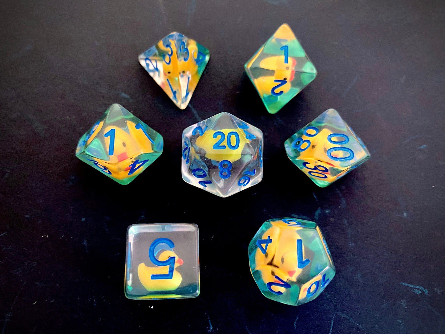 Ducky DND Dice Set (Give away a random dice set)