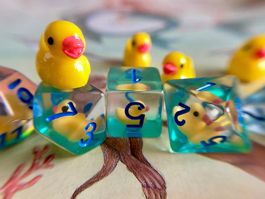 Ducky DND Dice Set (Give away a random dice set)