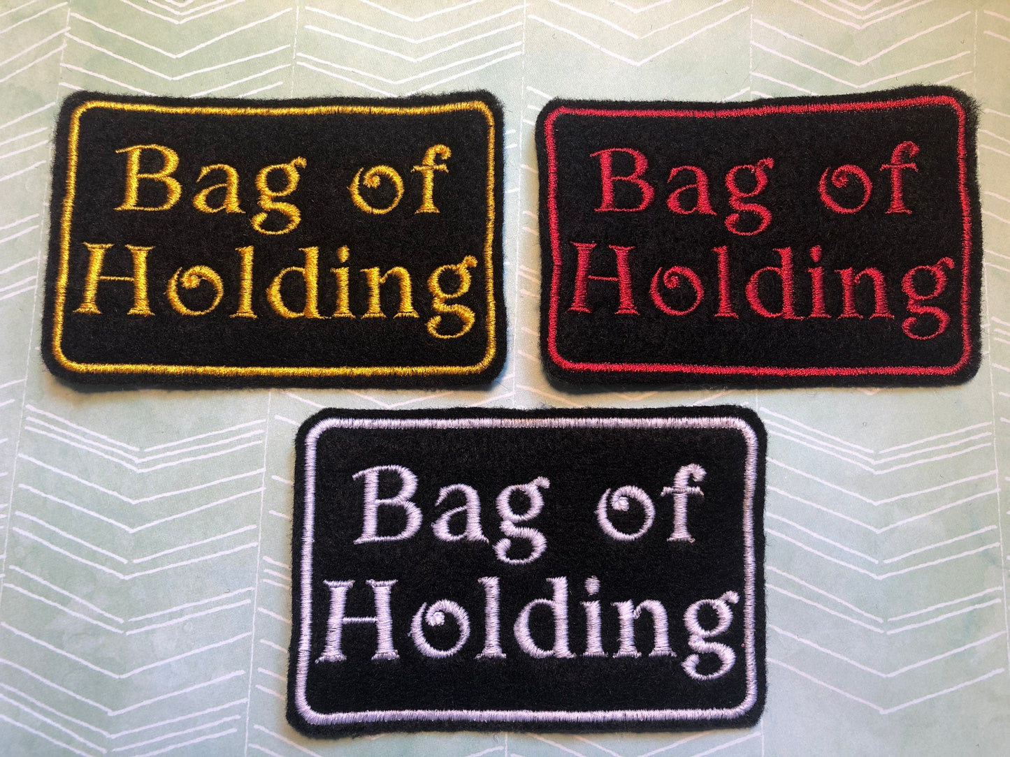 Bag of Holding DnD RPG inspired table top game patch