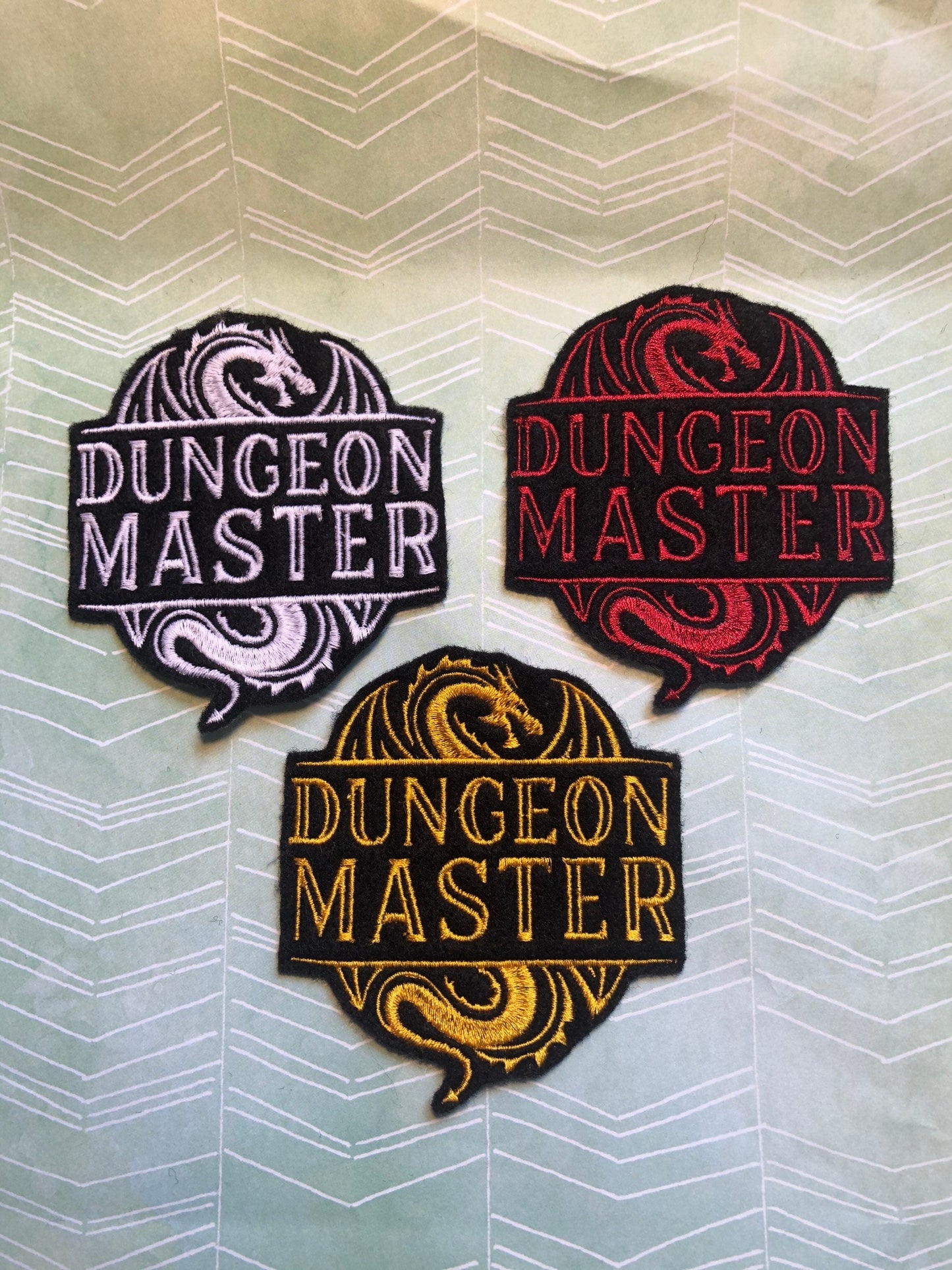 Dungeon Master DM DnD RPG inspired table top game patch