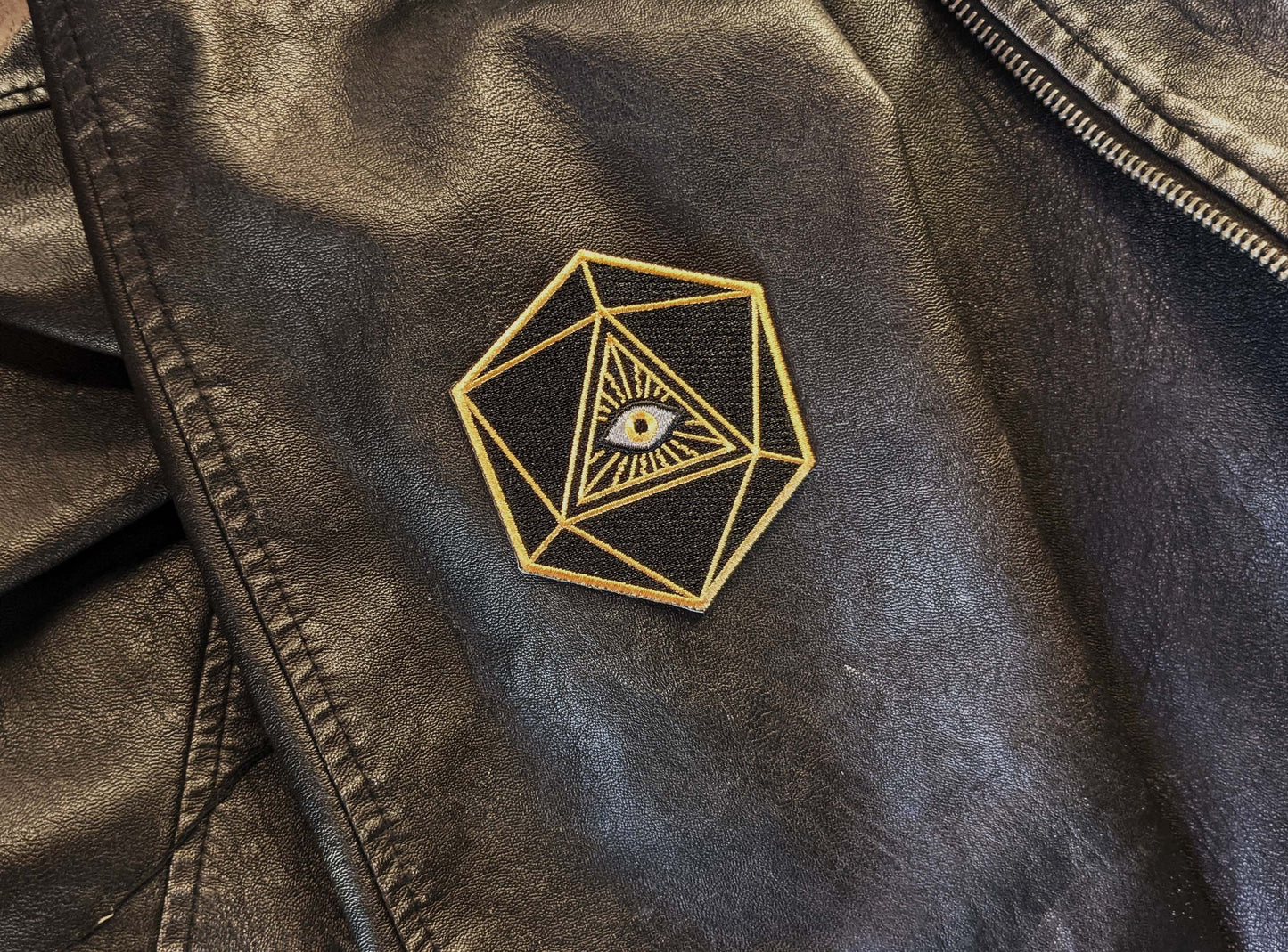 D20 All-Seeing Eye Patch