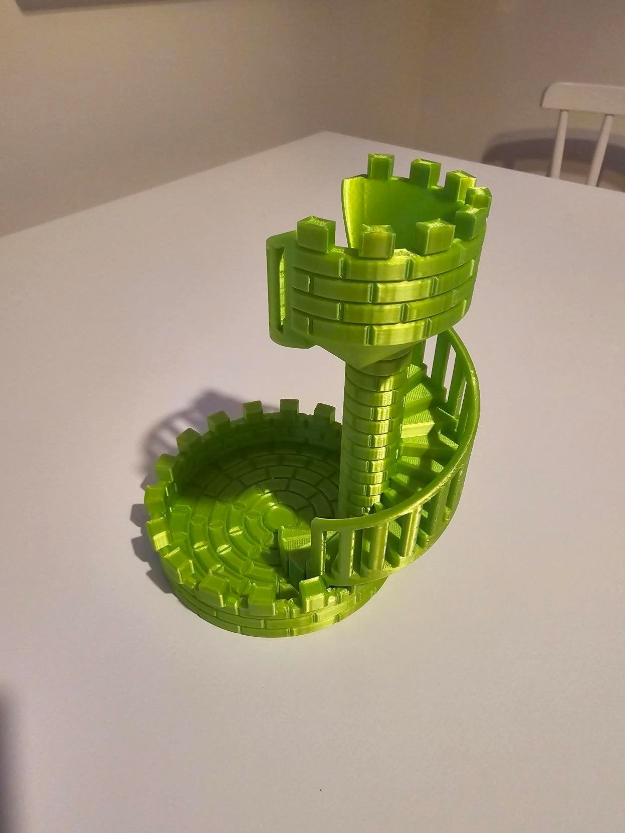 Dice Tower Castle Stairs (Random Color)