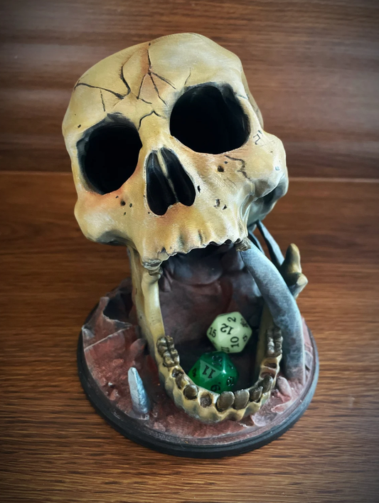 Desert's Kiss Skull Dice Tower