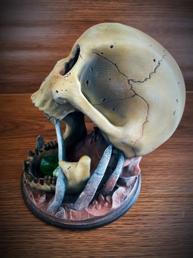 Desert's Kiss Skull Dice Tower