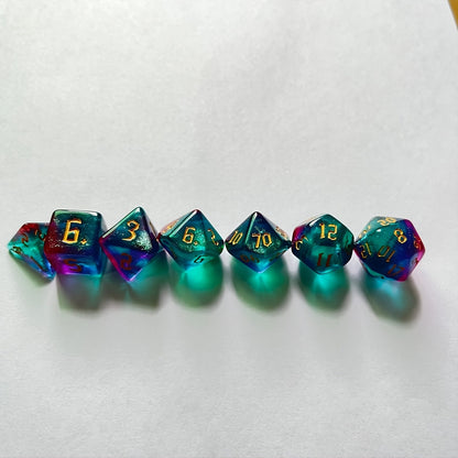 Double Color DnD Dice Set