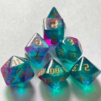 Double Color DnD Dice Set