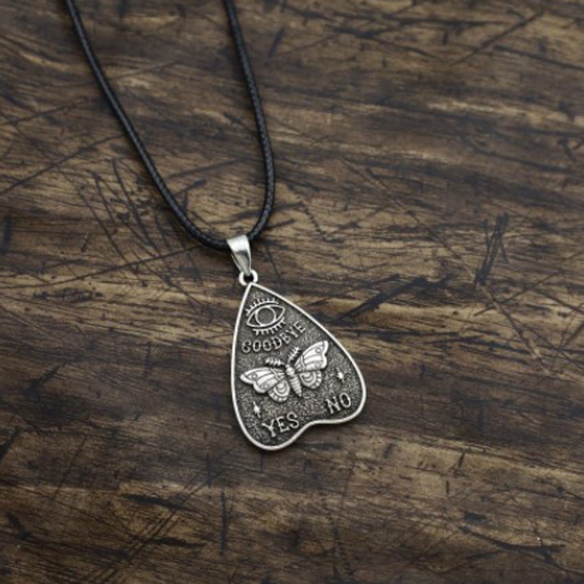 Bewitching Evil Eye Butterfly Moth Necklace