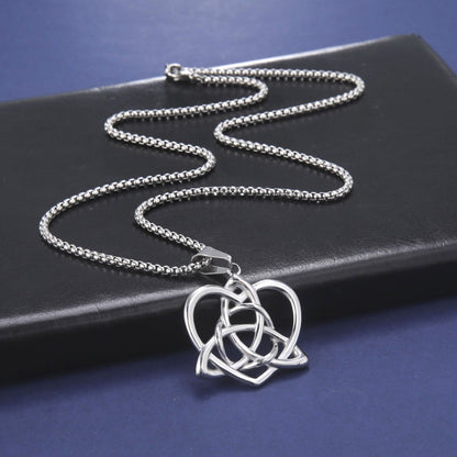 Triquetra Love Necklace