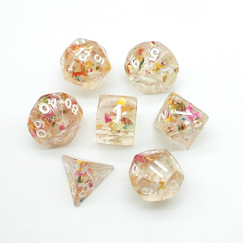 Flower Pastel DnD Dice Set – Dice Trend™️